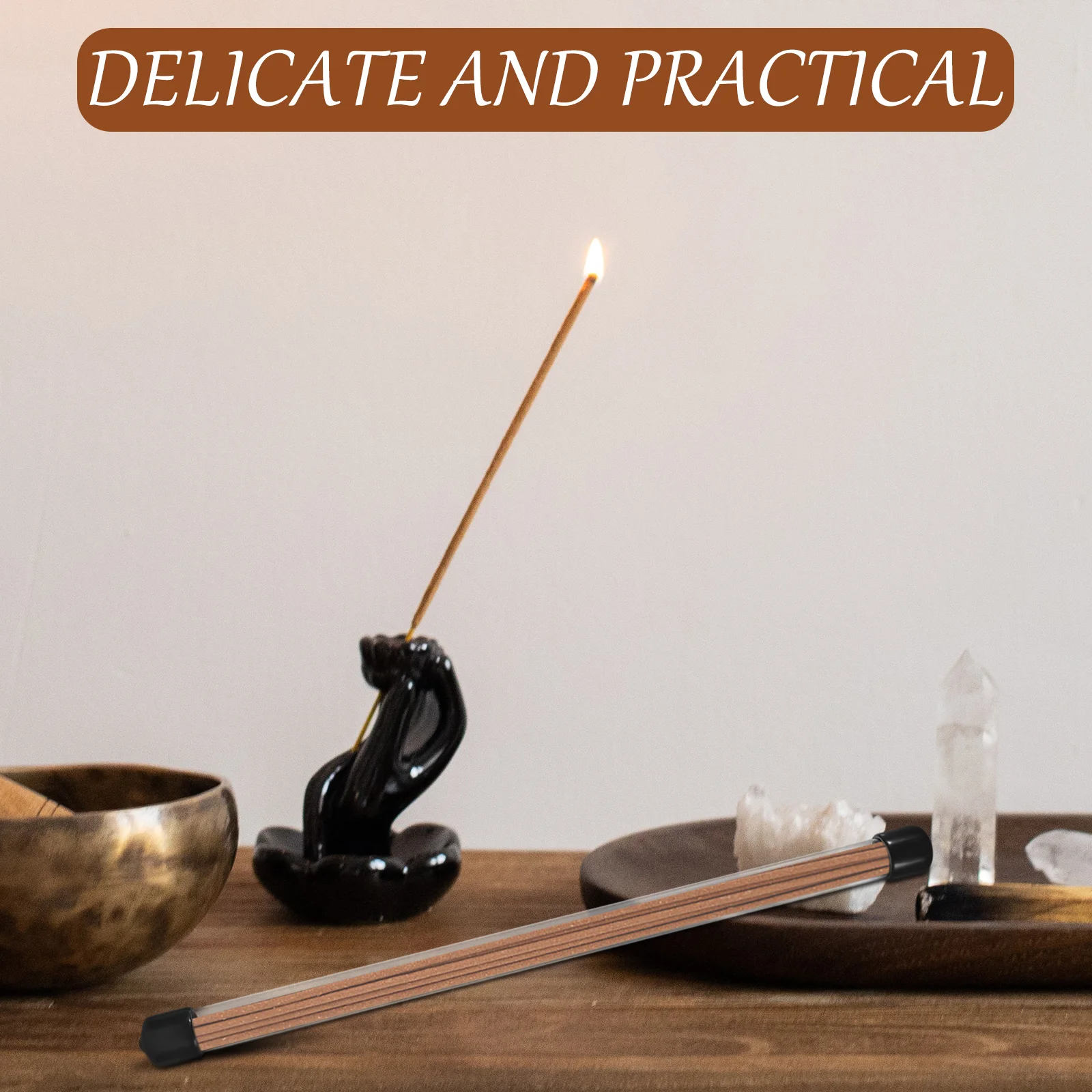 6-шт. Трубка из агарового дерева прозрачная пластиковая круглая трубка для