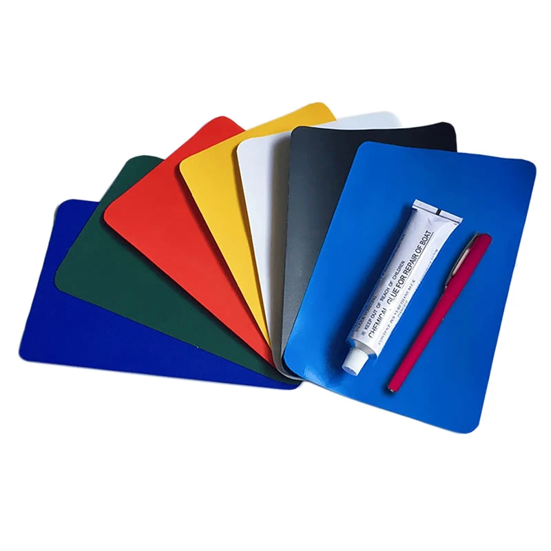

Self-Adhesive Plastic Patches Repair Patches Kit Vinyl Pool Liner Patch Boat Repair Vinyl Rubbers For Inflatable Repair