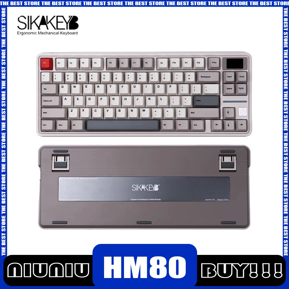 Sikakeyb Hm80 клавиатура с магнитным переключателем 8k пользовательский экран