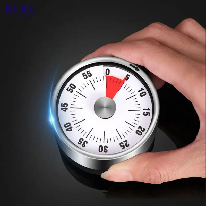 

New Mechanical Manual Digital Timer Magnetic Kitchen Timer Cooking Study Fitness Countdown Alarm Clock Gadget Kitchen Gadgets