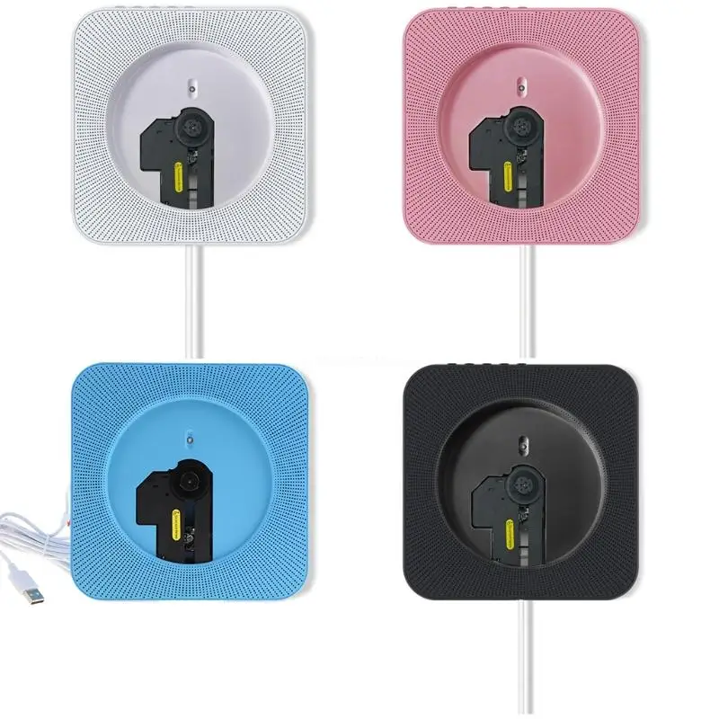 

Portable Player Bluetooth-compatible Speaker Stereo Players Wall Mountable Music Player with Remote New Dropship