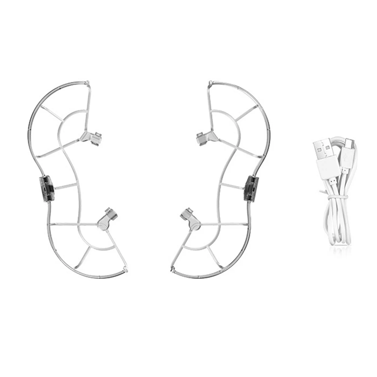 Для DJI Drone Mini3/3Pro с подсветкой защита лопастей Многофункциональный удобный