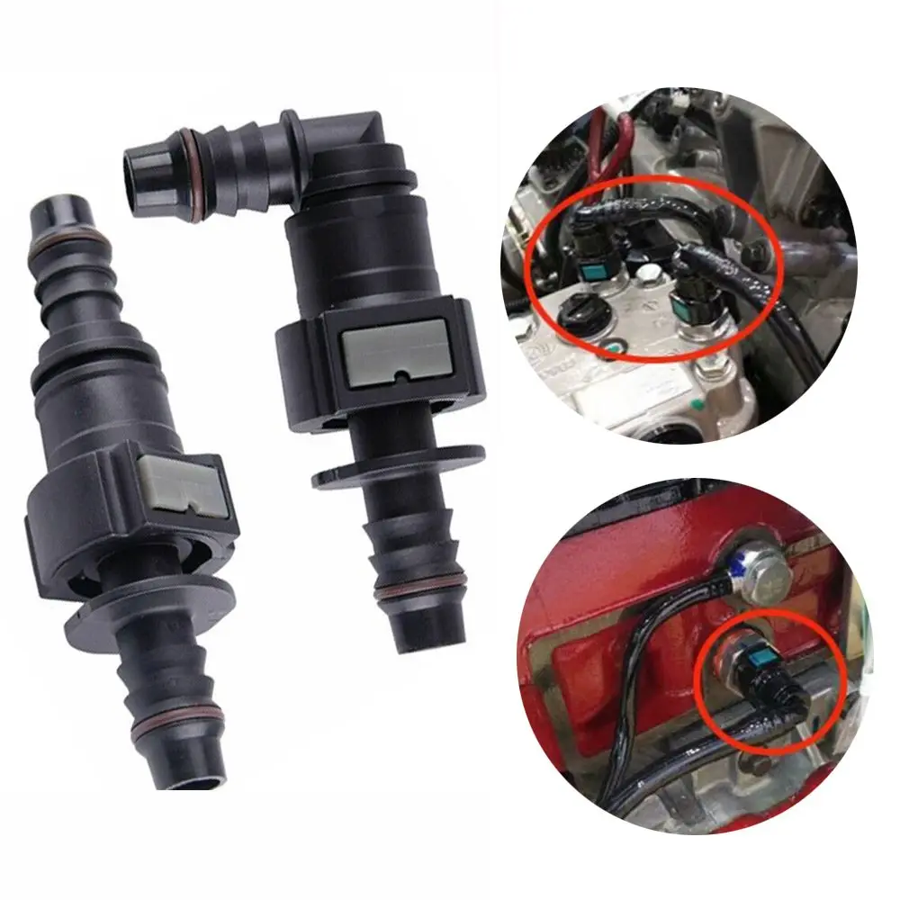 

6mm 7.89 Quick Release Fuel Line Coupler Petrol Hose Pipe Connector Shut-Off for Car Motorbike Boat Camper