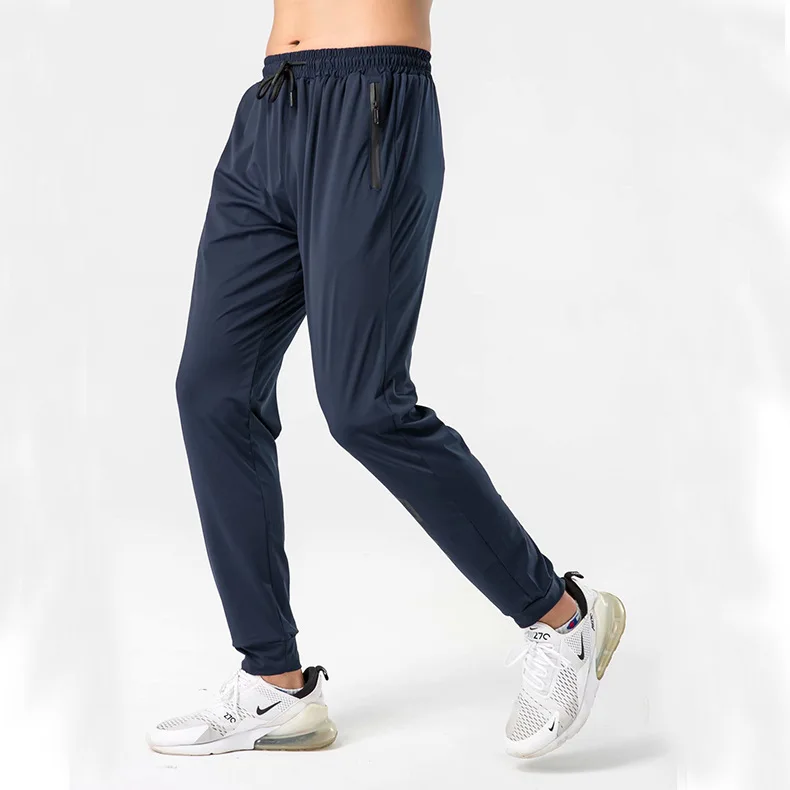 

Athletic Mens Joggers Track Pants For Men With Zipper Pockets Sportswear Man 2022 New Men's Casual Clothes