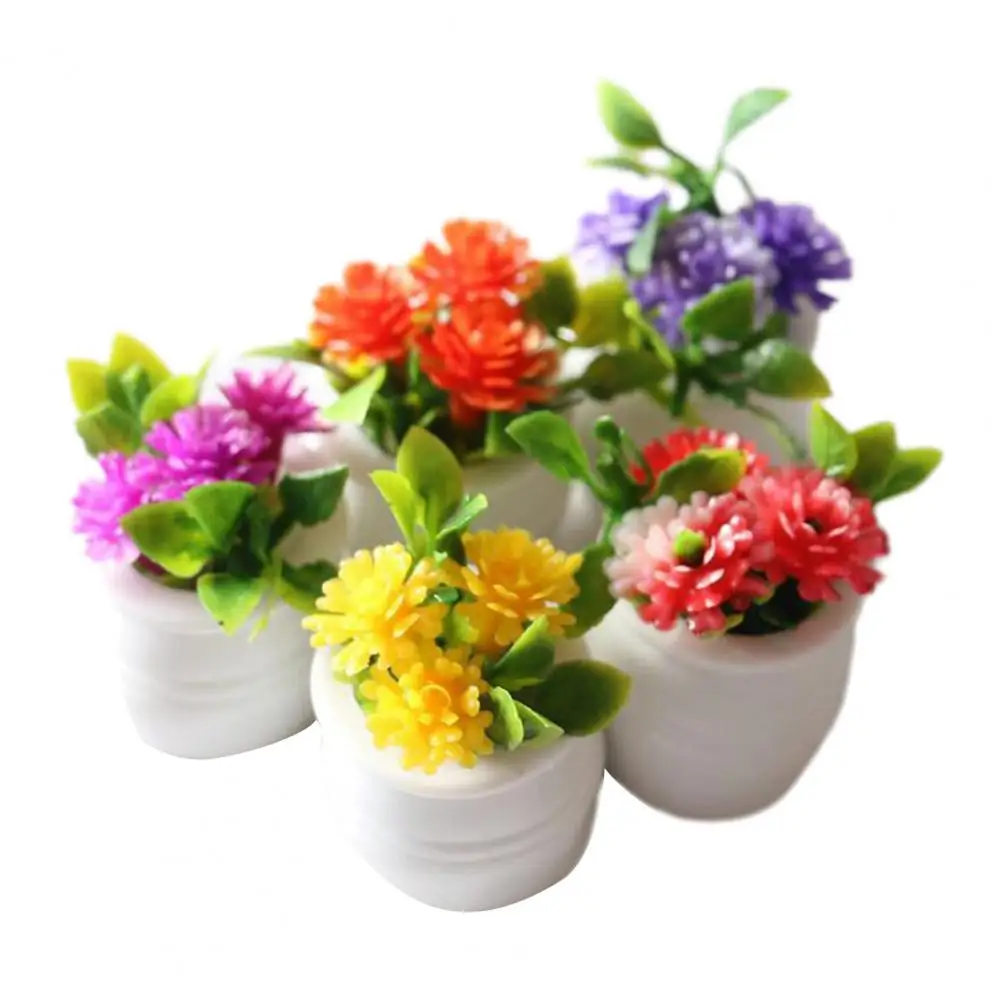 

Миниатюрные искусственные растения 5 шт.