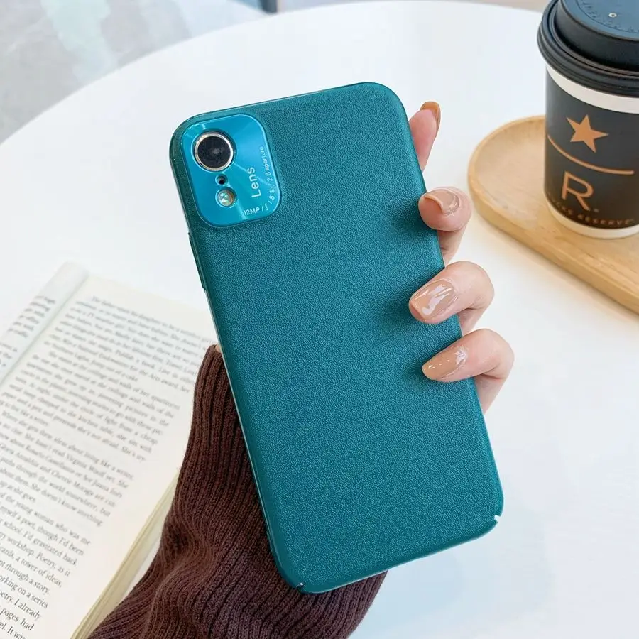 

Shockproof Silicone Dull Polish Phone Case For iPhone 11 12 Mini Pro MAX Xr Xs Max X 8 7 6s Plus Protection Matte Back Covers