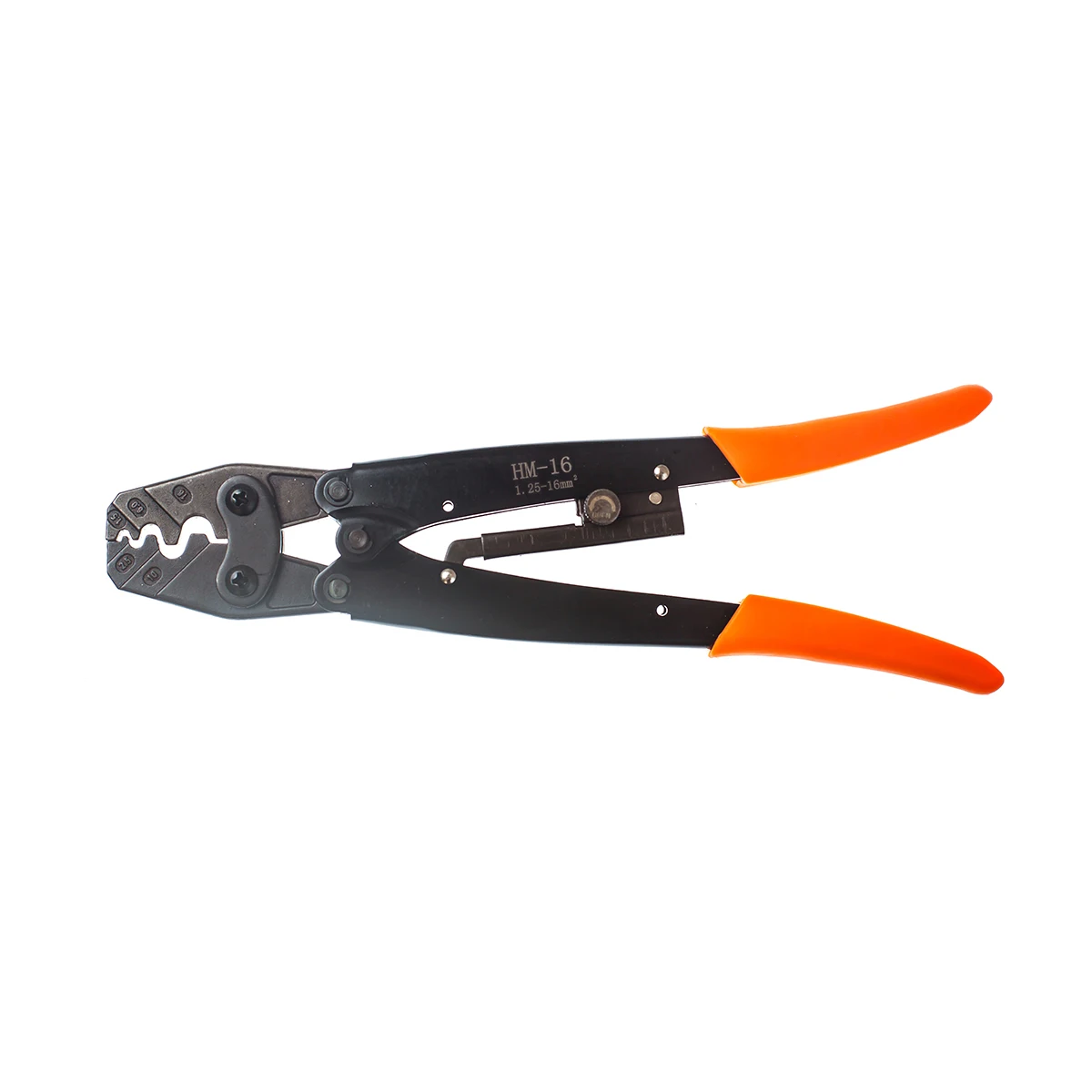 

HM-16 Ratchet Terminal Crimping Hand Tool Wire Connector Cable Crimper Plier AWG16-5.0