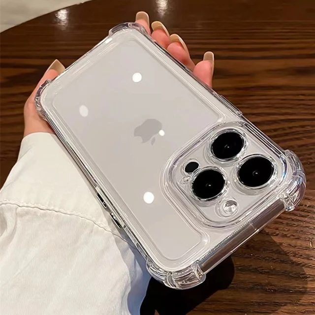 

Противоударный Прозрачный чехол для iPhone 14 13 12 11 Pro Max X Xs XR Max 7 8 Plus