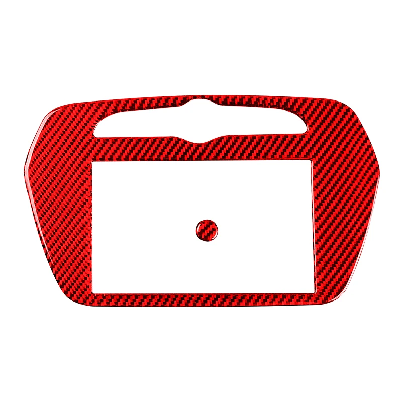 Для Chevrolet Camaro 2017-2022 аксессуары из углеродного волокна интерьер автомобиля центральная навигация украшение рамка наклейка накладка