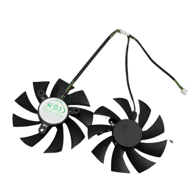 A13E-Для ZOTAC GA92A2H 2 шт. 87 мм охлаждающий вентилятор для GTX 1660 Ti RTX 2060 2070 SUPER мини-вентилятор для видеокарты GFY09215M12SPA (art.: 3920dcc644465) - 3920dcc644465