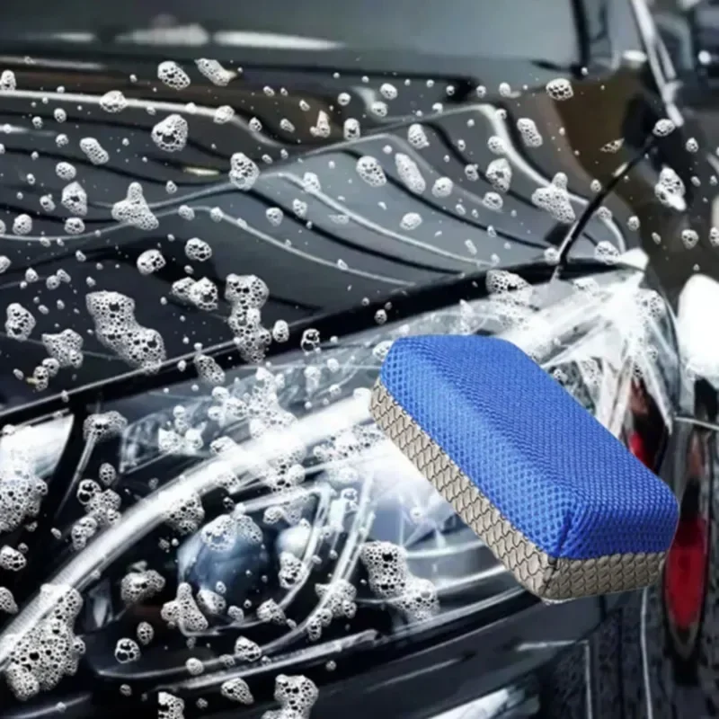 Губка для очистки автомобиля впитывающая салфетка мойки автомобилей