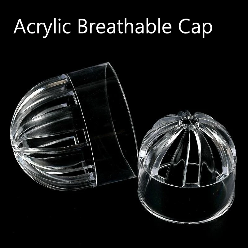

1~10PCS Acrylic Breathable Cap Transparent Aquarium Pipe Fittings Net Fish Tank Gutter Guard Mesh Water Hose Filter