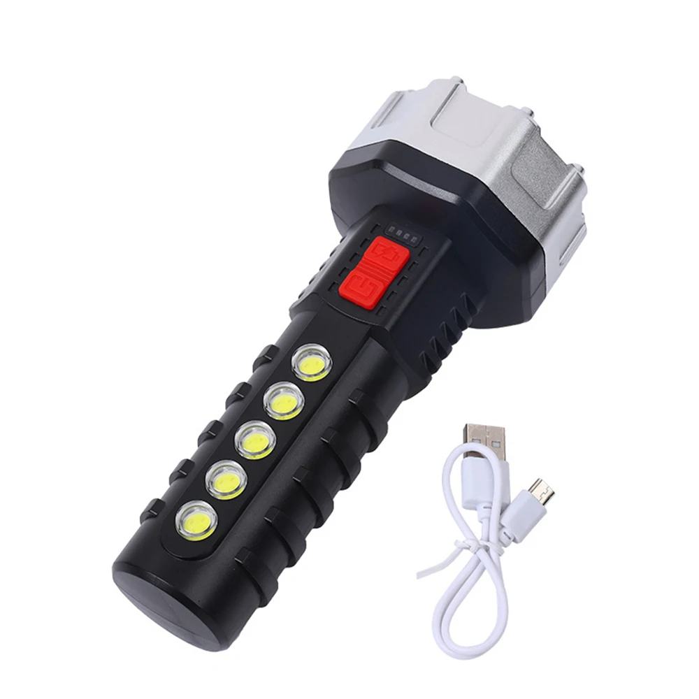 

Flashlight COB Working Lamp Super Bright Rechargeable Flashlight Powerful Outdoor multicore Flashlight велоаксессуары