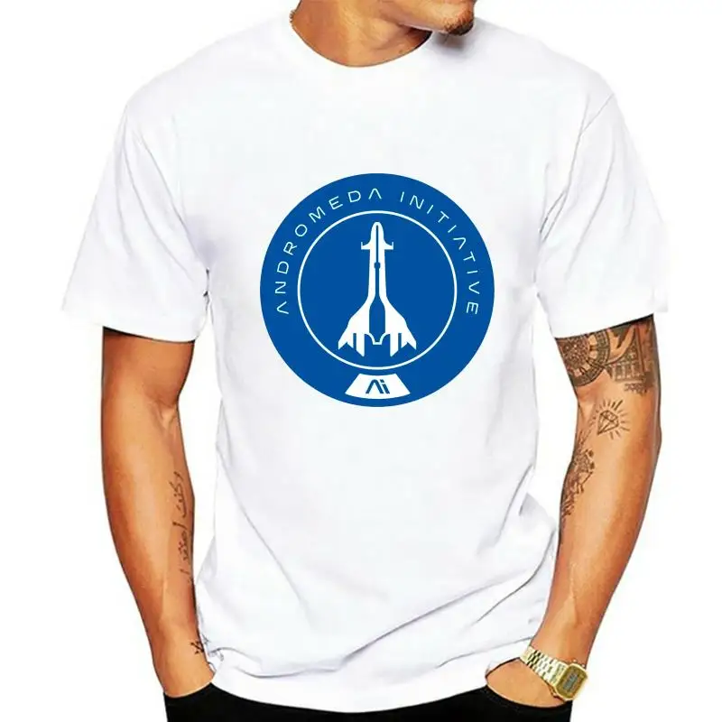 

Men t-shirt Mass Effect Andromeda Initiative Badge by ericacactus tshirt Women t shirt