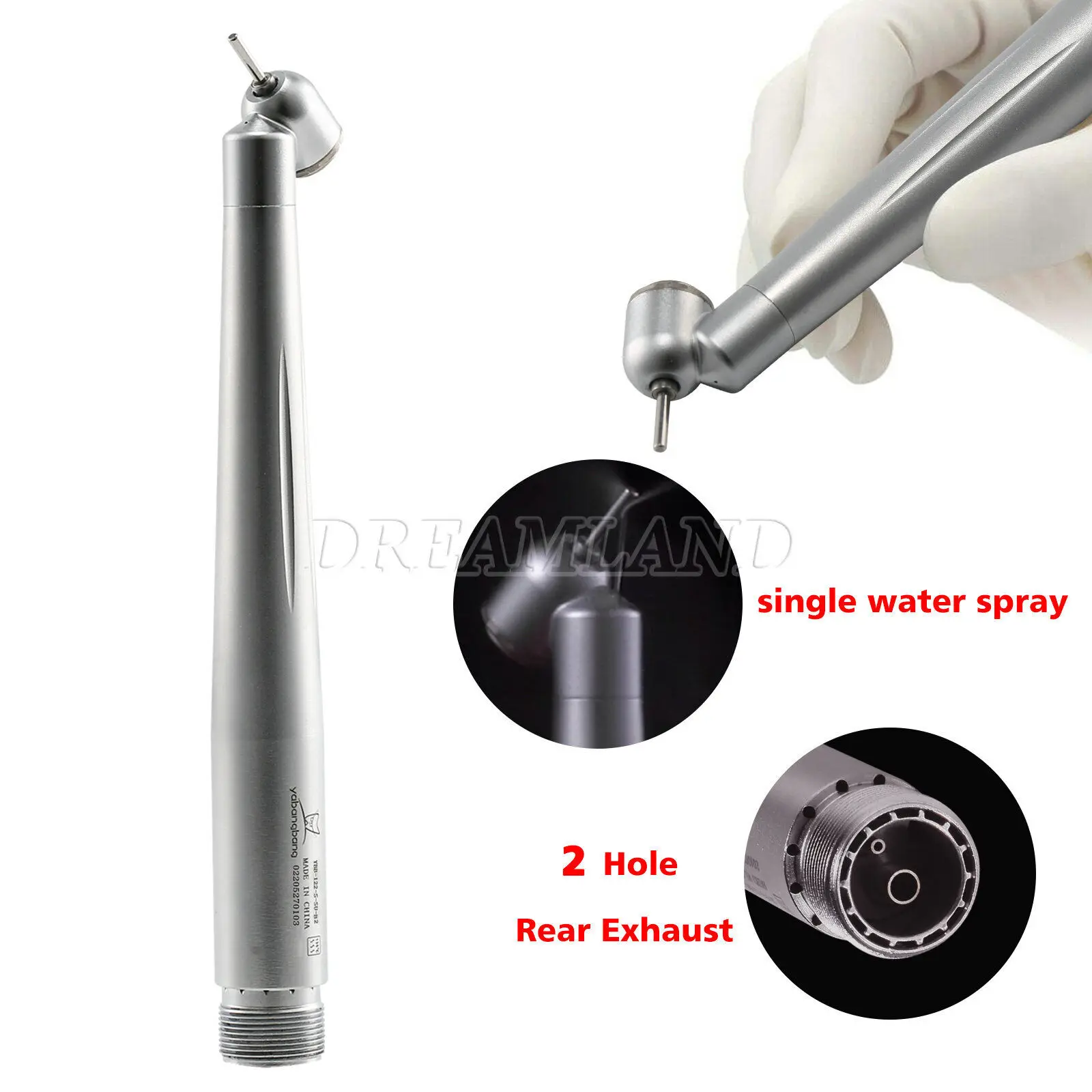 NSK Style Dental Pana Max 45 Degree Surgical High Speed Handpiece Air Turbine 2 Hole