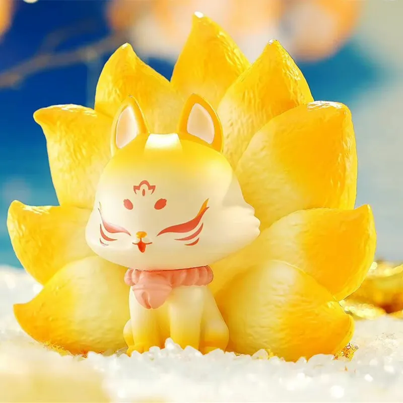 

Ancient Nine Fox Fairy 2 Blind Box Caja Misteriosa Surprise BoxKawaii Toys Girls Doll Collection Gift
