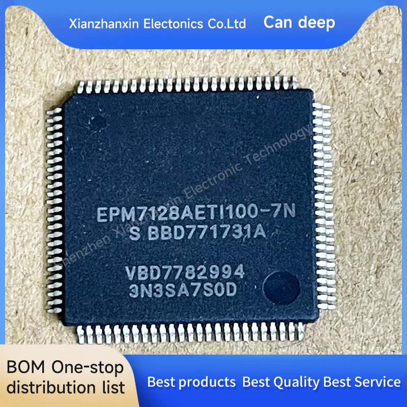 1 шт./партия, флэш-микроконтроллер EPM7128AETI100 EPM7128 QFP100