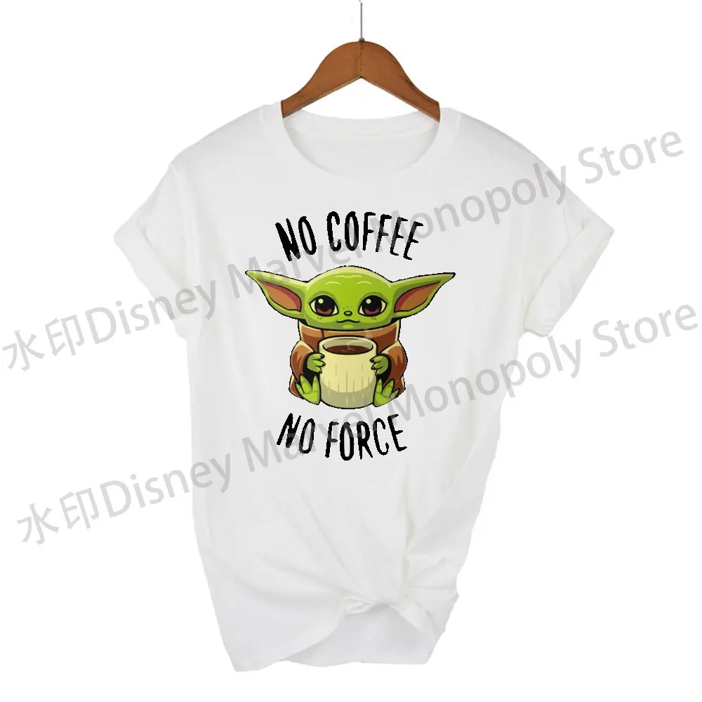 

Star wars Mandalorian Baby Yoda T Shirts Men Women Summer Cotton Short Sleeve Printed sweethearts T-shirt Cool Harajuku Tops Tee