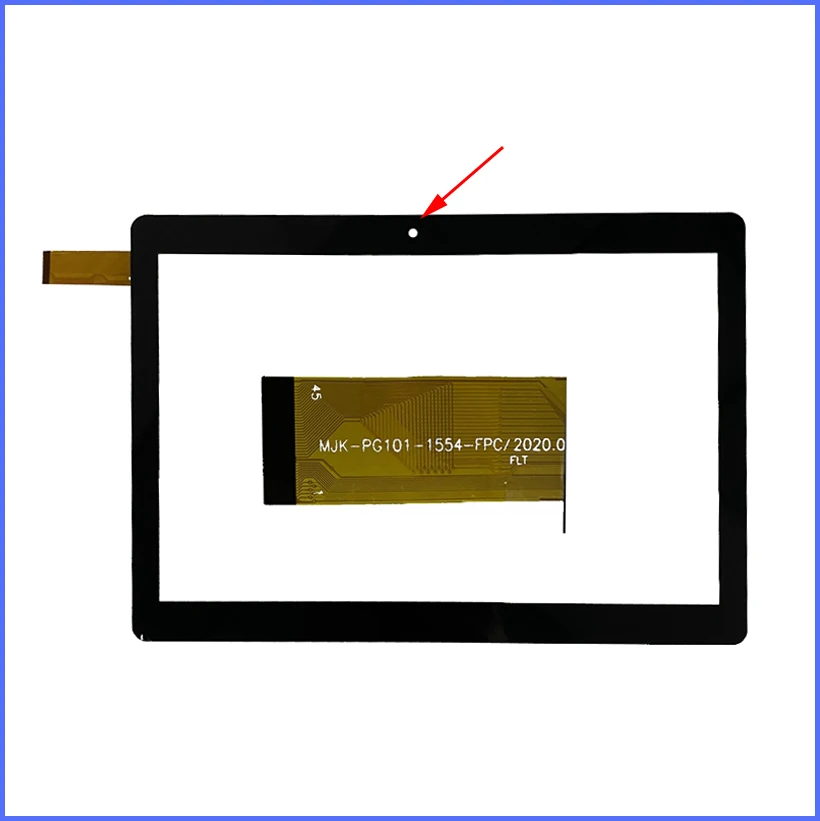 

Новый 10,1 дюймовый сенсорный экран P/N MJK-PG101-1554-FPC, ремонт и замена емкостной панели сенсорного экрана