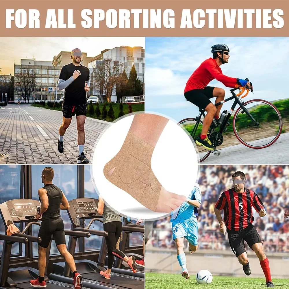 1 комплект предварительно вырезанной кинезиологической ленты водонепроницаемой