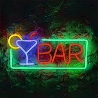 super shiny neon bar sign wall decor for bar home club
