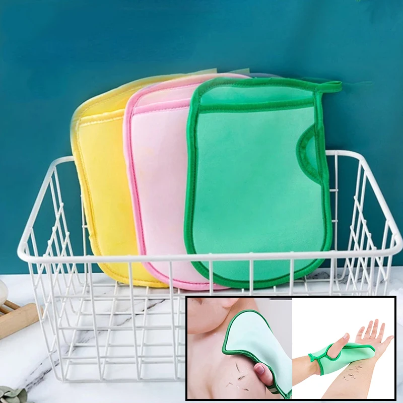 

Shower Spa Exfoliator Bath Glove Body Cleaning Scrub Mitt Rub Dead Skin Removal Bathroom Massage Products Sponge Bath Gloves