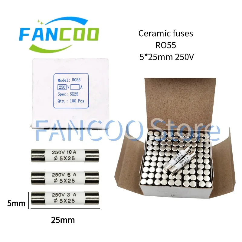 

FANCOO Резистор-предохранители RO55 10шт