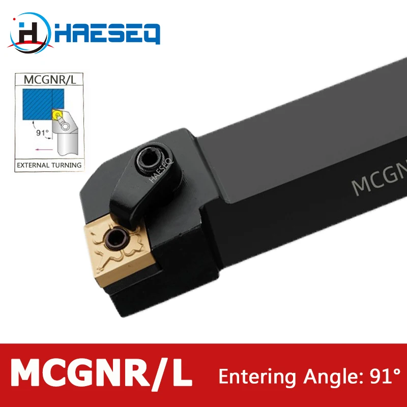 

MCGNR MCGNR2020 MCGNR2525 MCGNR3232 Lathe Machine Cutter External Turning Tool Holder 20mm 25mm CNC Lathe Tool for CNMG Inserts