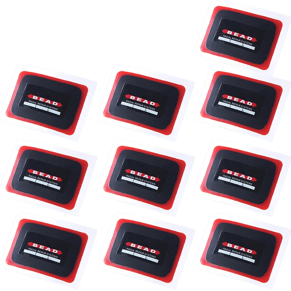 

Wear Resistant Driving Safety Durable Tool Radial Tire Repair Patch Tyre Universal Rectangle Accessories Elastic Car Motorcycle