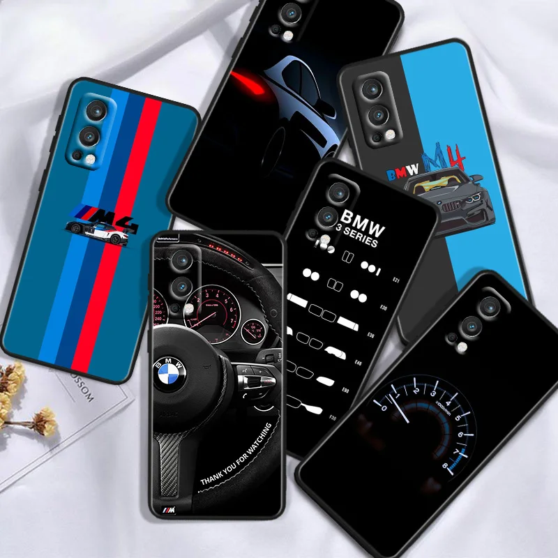 Bmw-Sports-Cars For OnePlus 11 10T 10R 9R 8T 7T Nord N300 N200 N100 2T CE2 Lite N20 N10 Pro Black Soft Phone Case