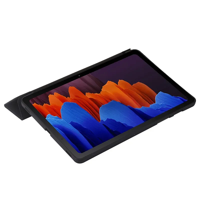 Чехол для Honor Pad X9 искусственная кожа мягкий силиконовый чехол-подставка чехол
