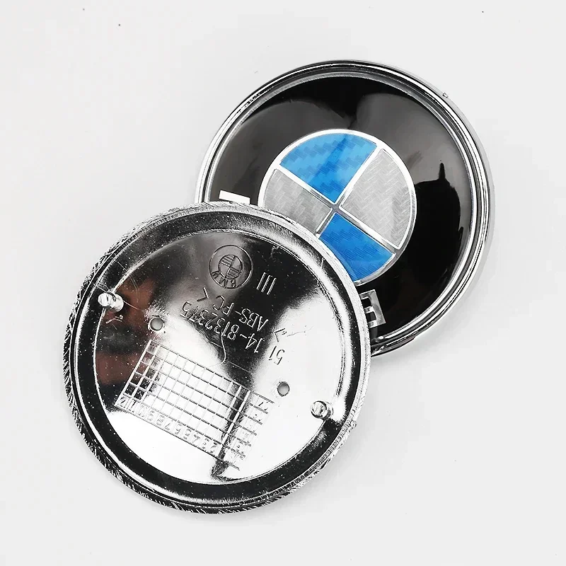 74mm 82mm Bonnet Hood Front Rear Trunk Emblem Logo Badge Sticker 50th Anniversary Edition for BMW E46 E39 E38 E90 E60 E64