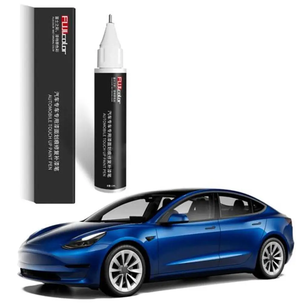 

1pcs Paint Fixer Pen For Tesla Model 3 X Y S Car Scratch Remover Paint Pens Car Paint Repair Pen Black White Paint Fixer Repair
