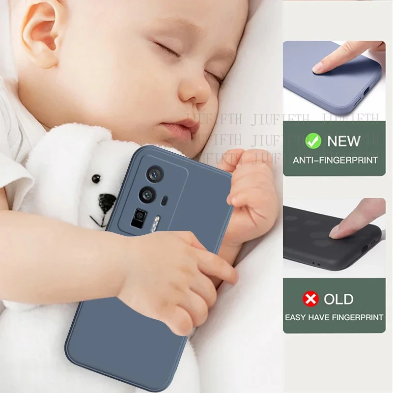 Жидкий силиконовый защитный чехол для объектива камеры Xiaomi Poco F5 Little Xiomi pocof5 Poko F 5