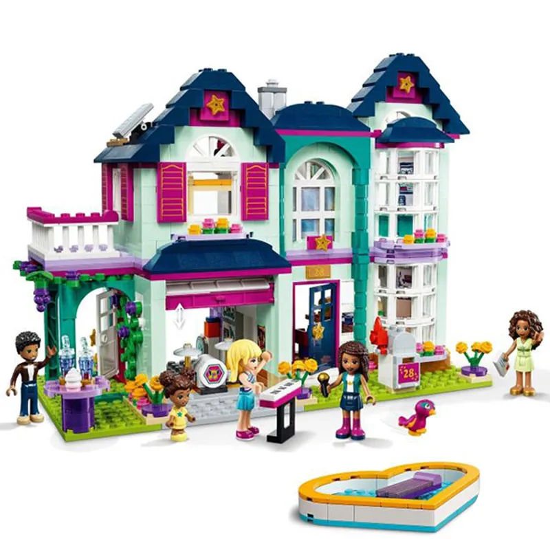 787 шт. Детский конструктор Стэфани |