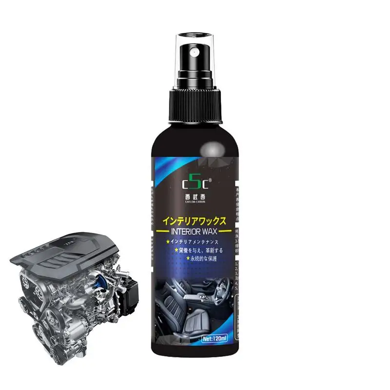 

Car Interior Coating Agent Multi Functional Automobile Leather Protecting Liquid Long Lasting Automotive Seat Cleaning Spray