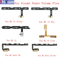 power volume button flex for xiaomi mi 11 11 ultra 11 pro 11 lite note 10 10 pro power flex cable replacement parts