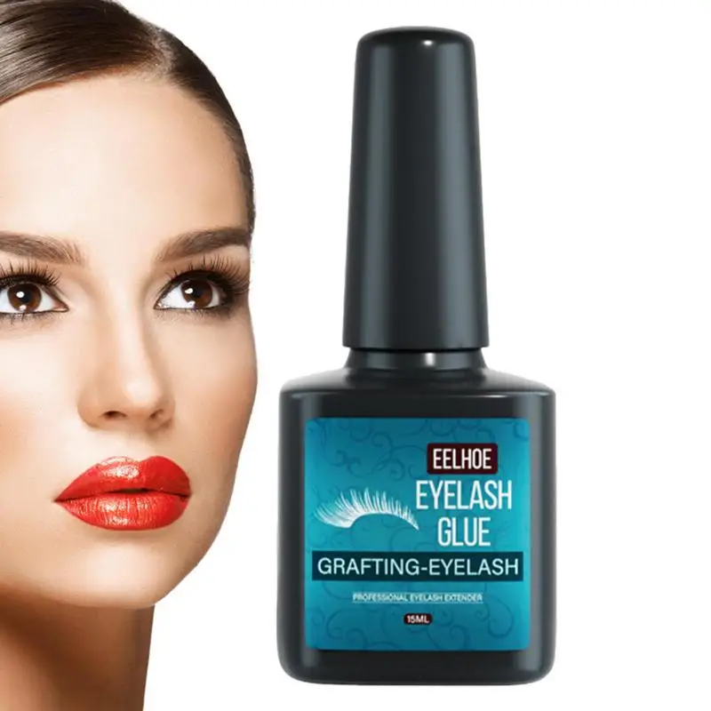 

Grafting Eyelash Glue 0.51 OZ./15ml Sensitive Eyelash Glue For Lash Extensions No Stimulation High Flexibility Grafting-eyelash