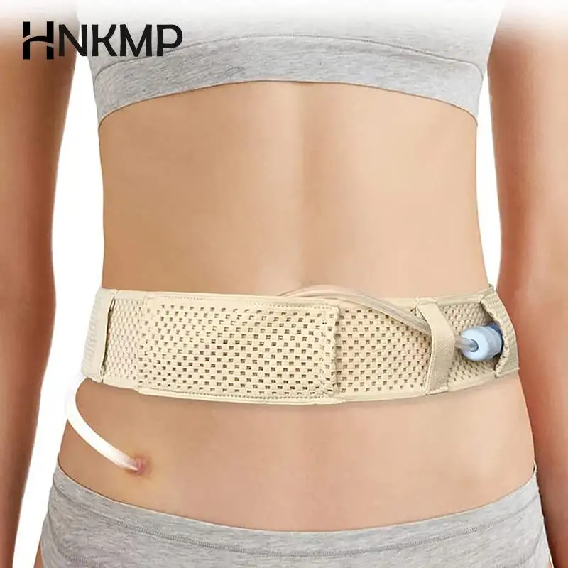

Dialysis Conduit Protection Belt Adjustable Breathable Abdominal Belt Peritoneal Therapy Back Support Protection Belt Therapy