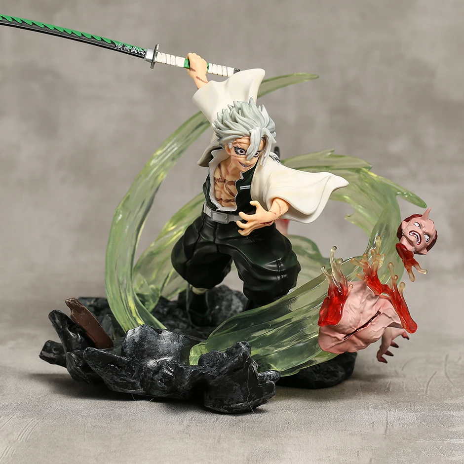 

Фигурка аниме Shinazugawa Sanemi, рассекающая демонов, киметасу, no Yaiba, светильник кой