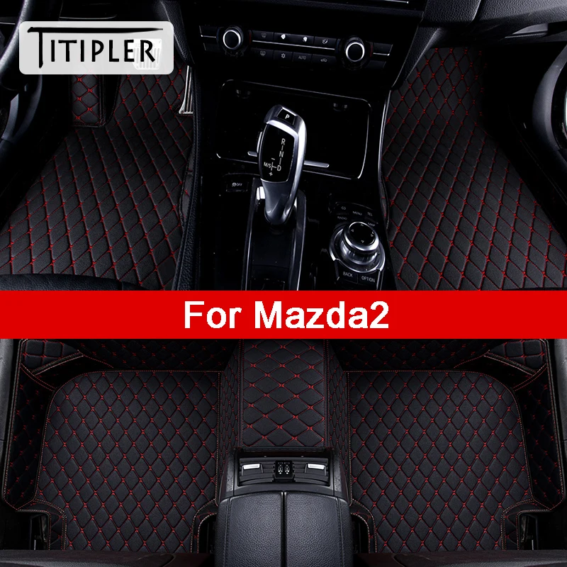 

Автомобильные коврики для Mazda, titi, Аксессуары для Mazda 2 Foot