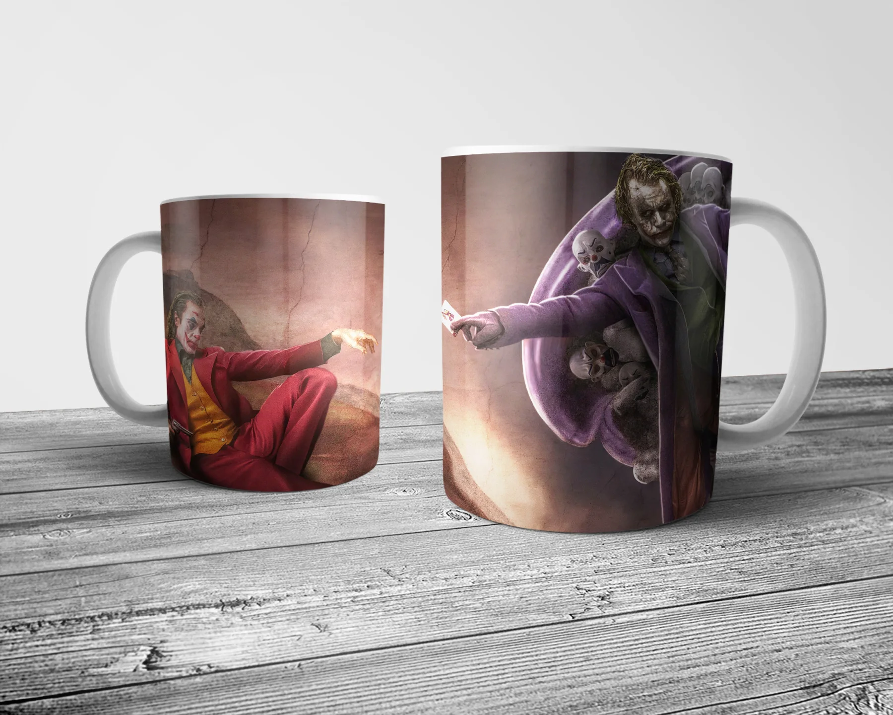 Кружка Pixxa Joker модель чашки 1 чашка для молока кофе чая фарфоровый подарок|Кружки| |