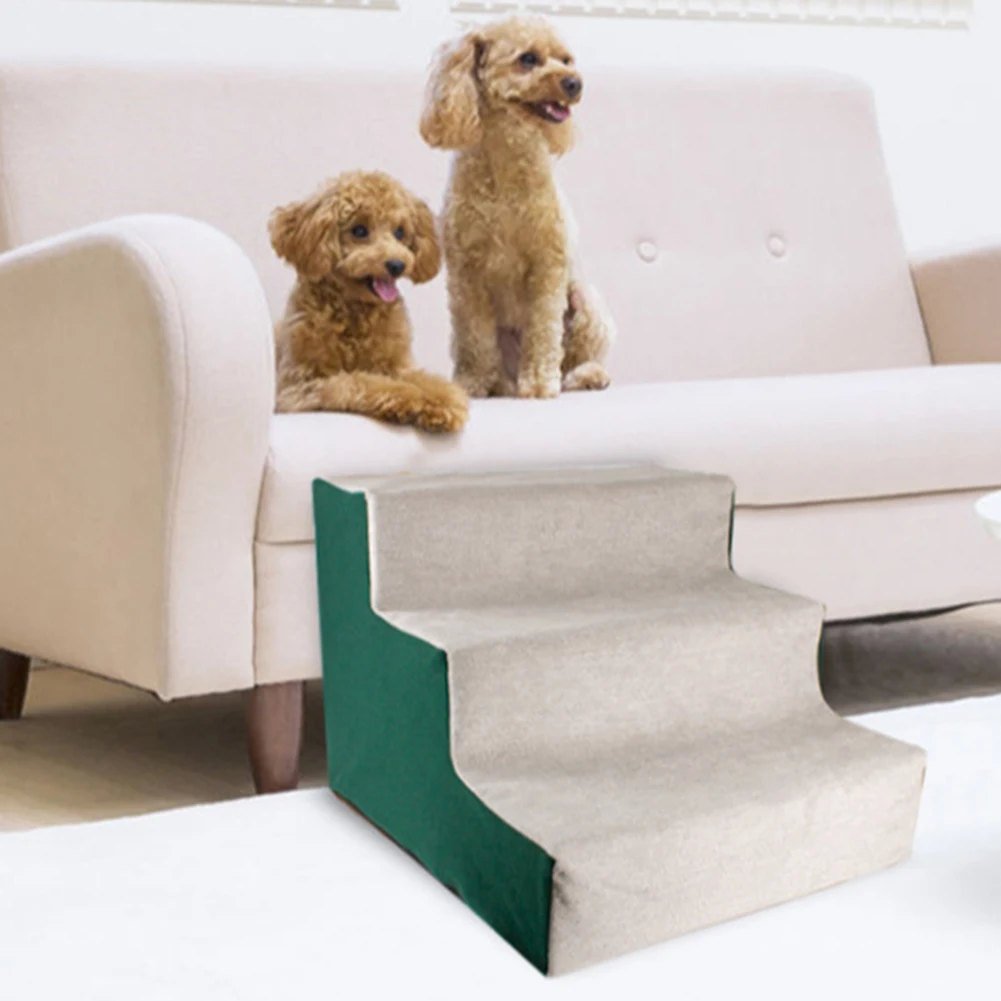 Тройная лестница для домашних животных со вспышкой нескользящая Съемная кровать