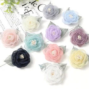 5PCs Rose Artificial Flowers Stamens Silk Yarn Fake Flowers For Home Room Decor Wedding Decoration D in Pakistan