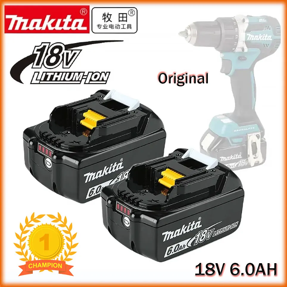Аккумулятор Makita 6Ah/5Ah/3Ah/3Ah для 18V