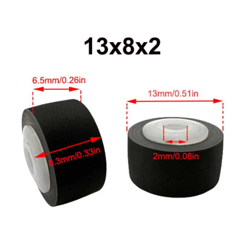 2 шт. 13x8 3x6 5x2 мм ленточный ролик для Sharp 700/777/800 магнитофон кассетный плеер слот