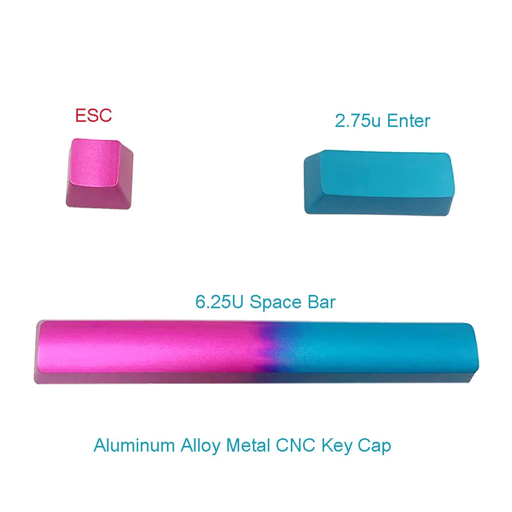 Алюминиевая фонарь без подсветки CNC механическая клавиатура с перекрестными