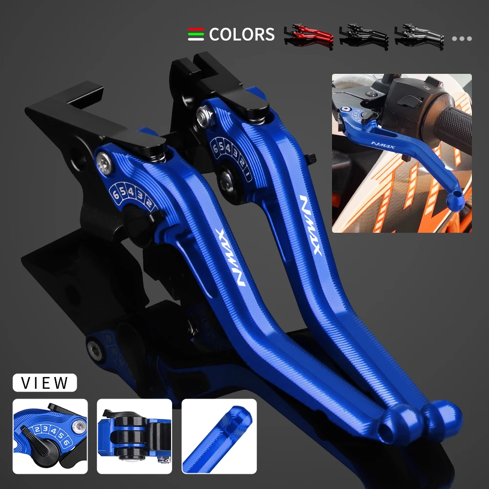 

For YAMAHA NMAX155 N-max 155 nmax125 2015-2022 CNC Adjustable Brake Clutch Lever Motorcycle Accessories