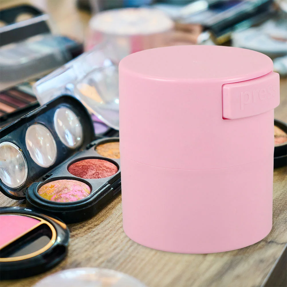 Банка для хранения клея наполнители завивки ресниц белые вакуумные контейнеры