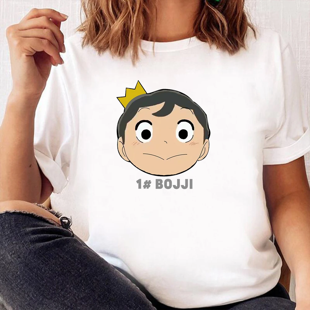 

Футболка женская с рисунком из аниме «рейтинг королей», топ с графическим принтом в стиле Харадзюку, Уличная Повседневная рубашка в стиле х...